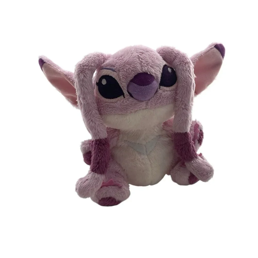Disney Parks Lilo &‎ Stitch Angel Plush 8in Disneyland Walt Disney World Pink